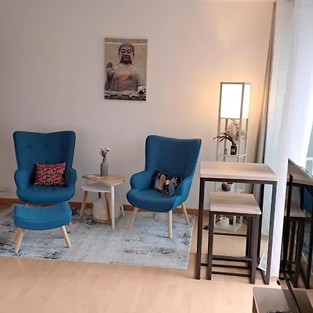 Charming T1 With Balcony In Apartment